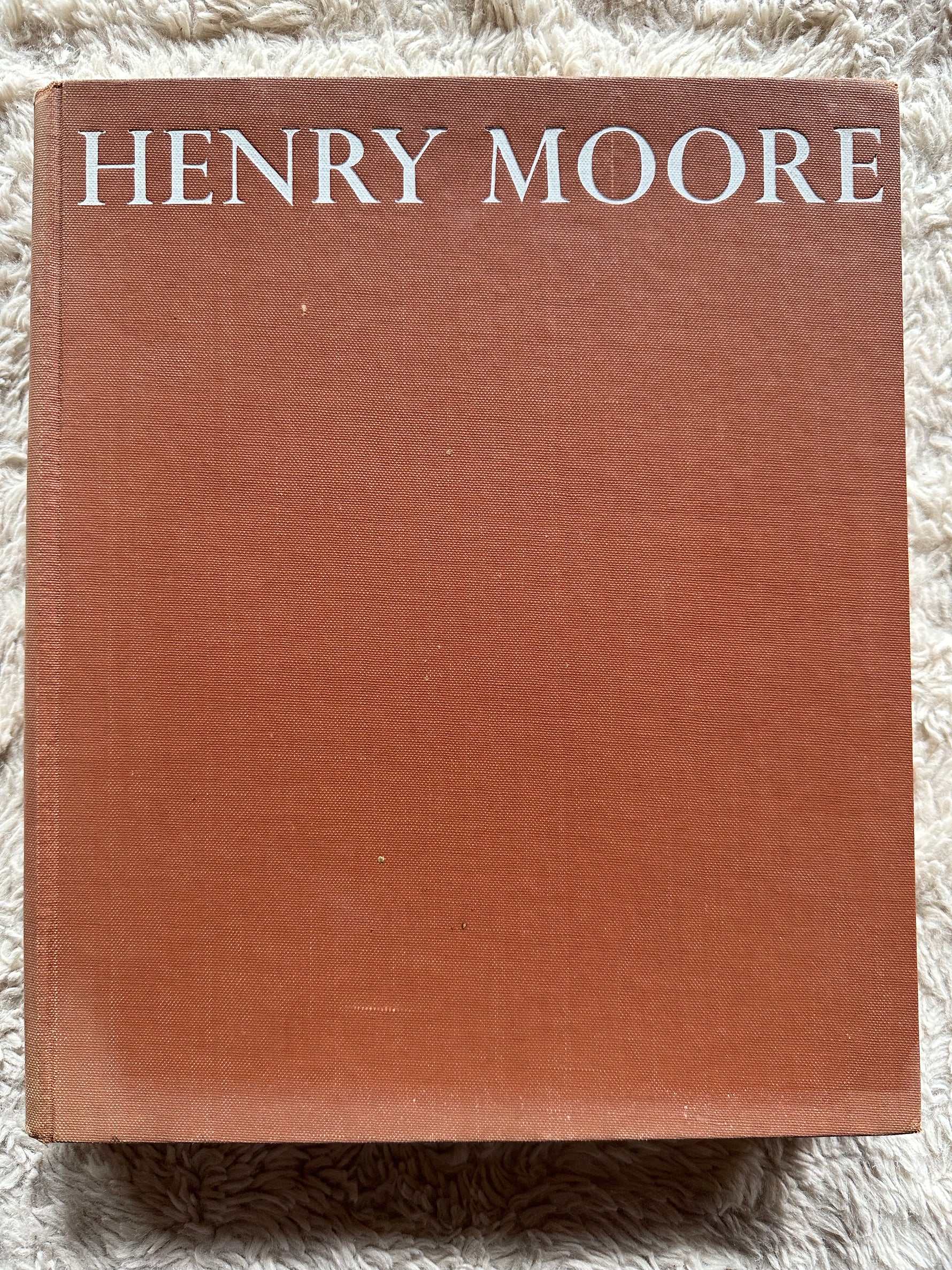 Book, Art History, Percy Lund, Henry Moore (3rd Edition), Front view