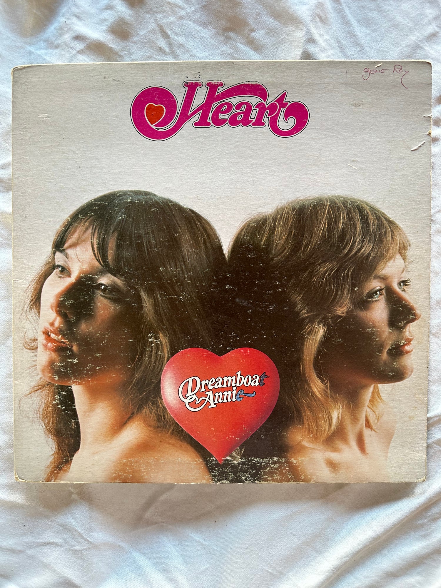Vinyl record, Rock Heart, Front view