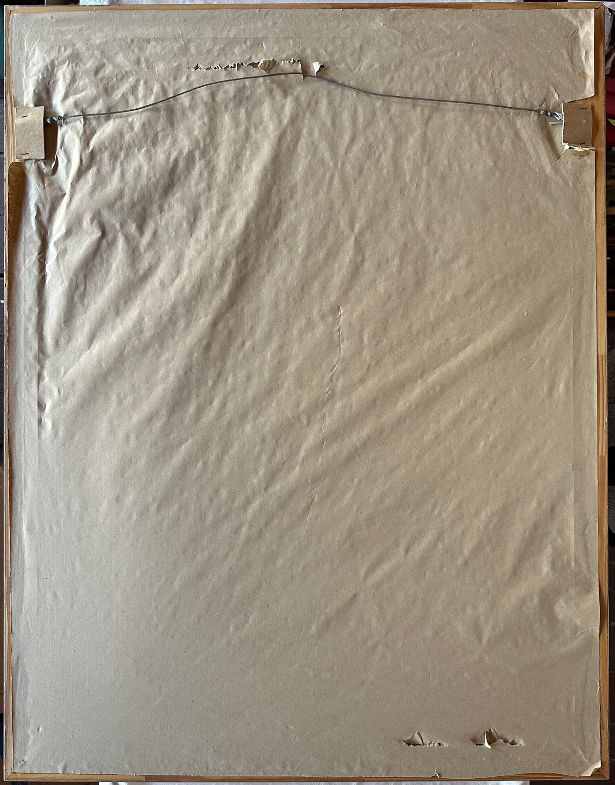 Print, Portrait, Greg K. Olsen, Back view