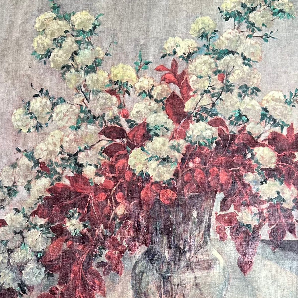print, Floral Unknown Artist, Cover view