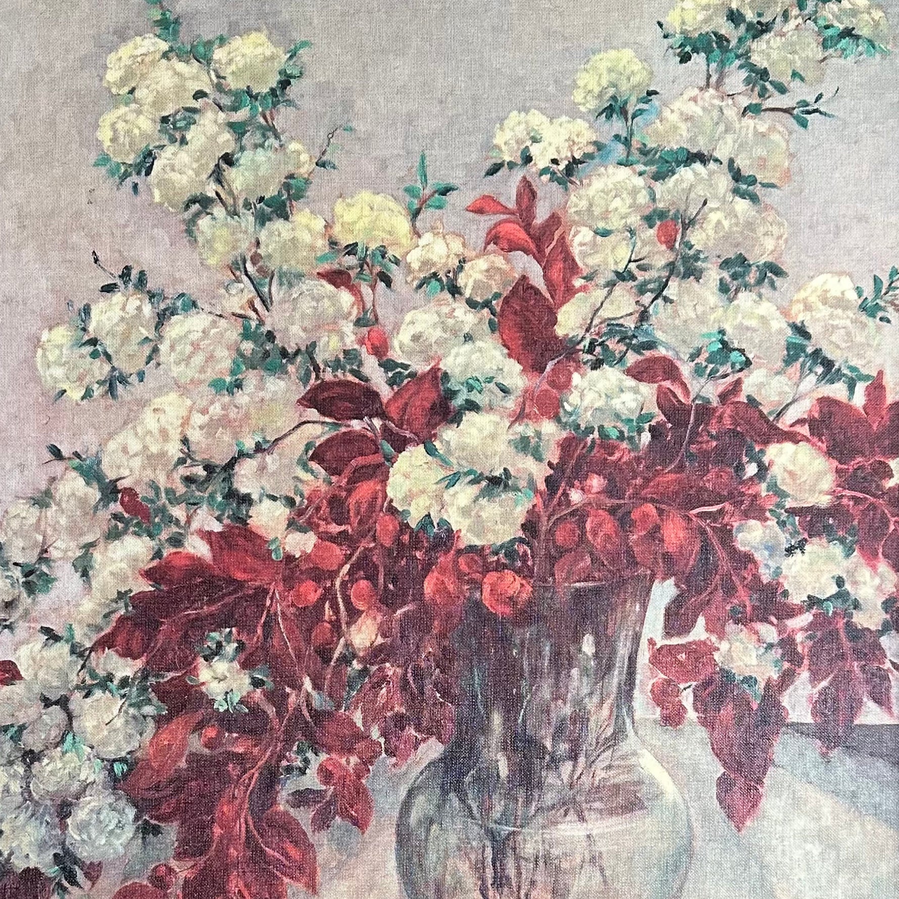 print, Floral Unknown Artist, Cover view