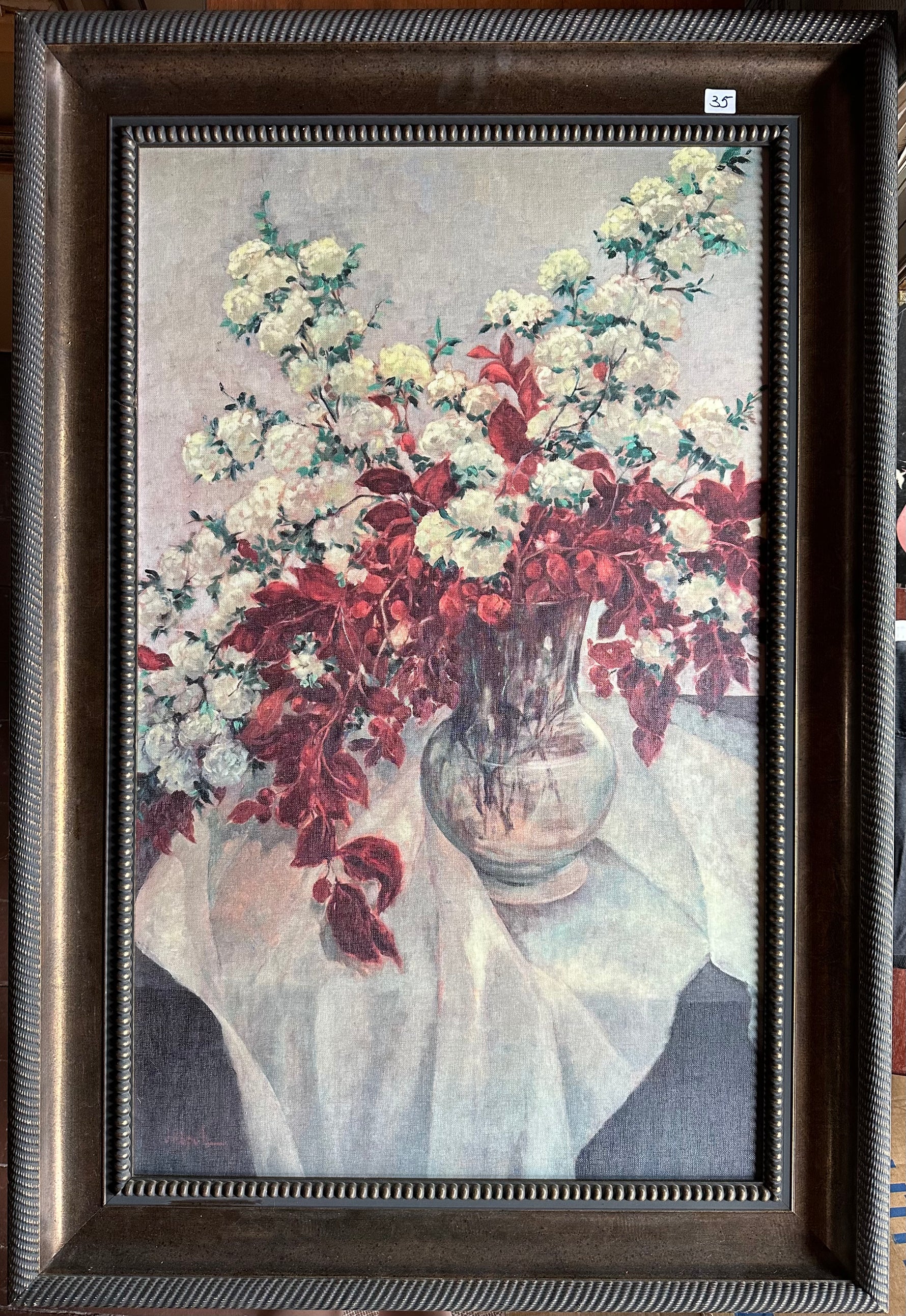 Print, Floral, Unknown Artist, Front view