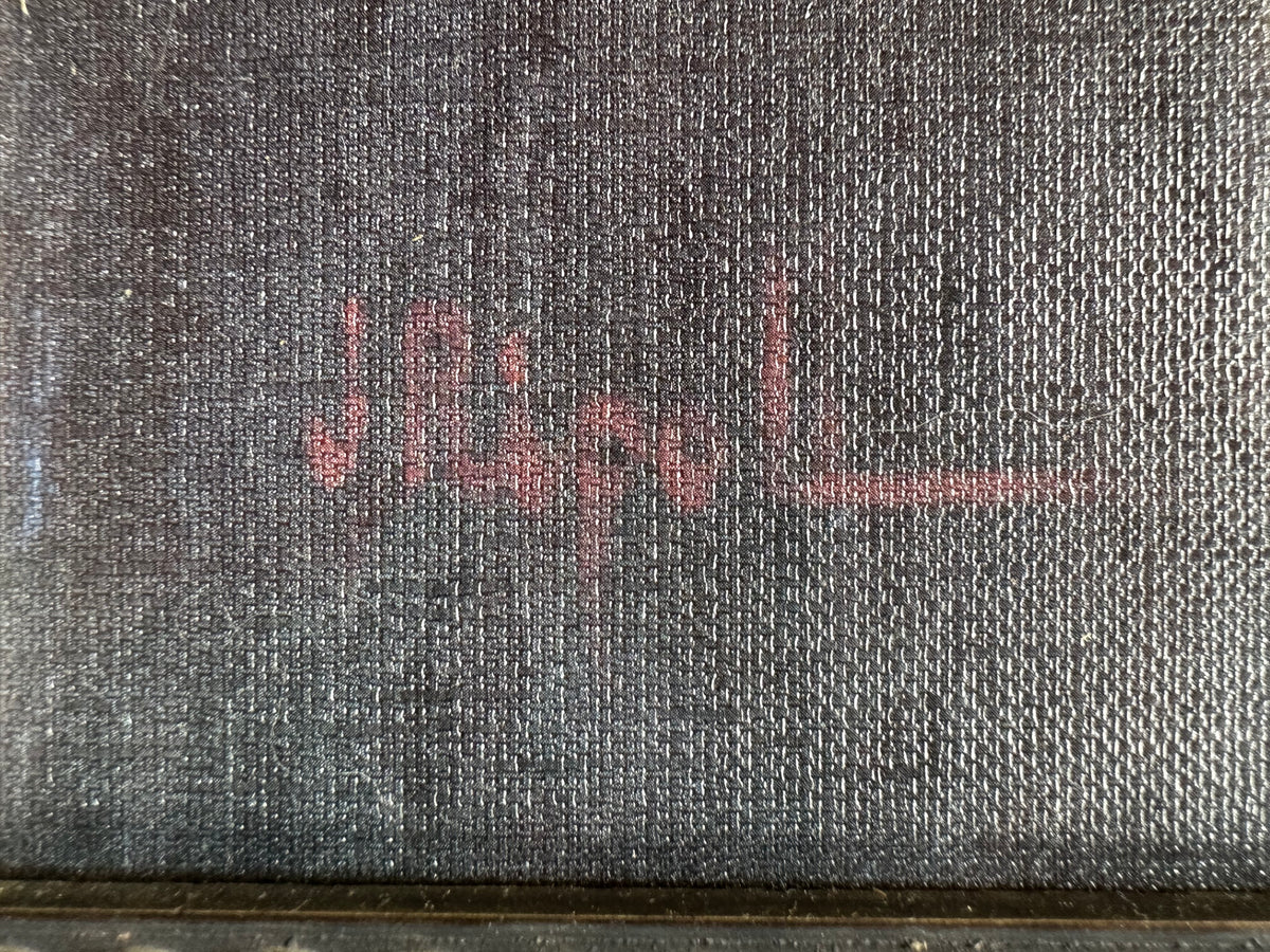 Print, Floral, Unknown Artist, Signature view
