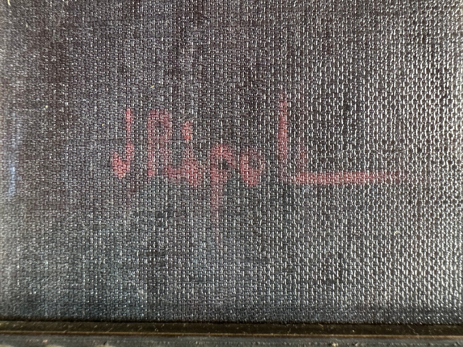 Print, Floral, Unknown Artist, Signature view