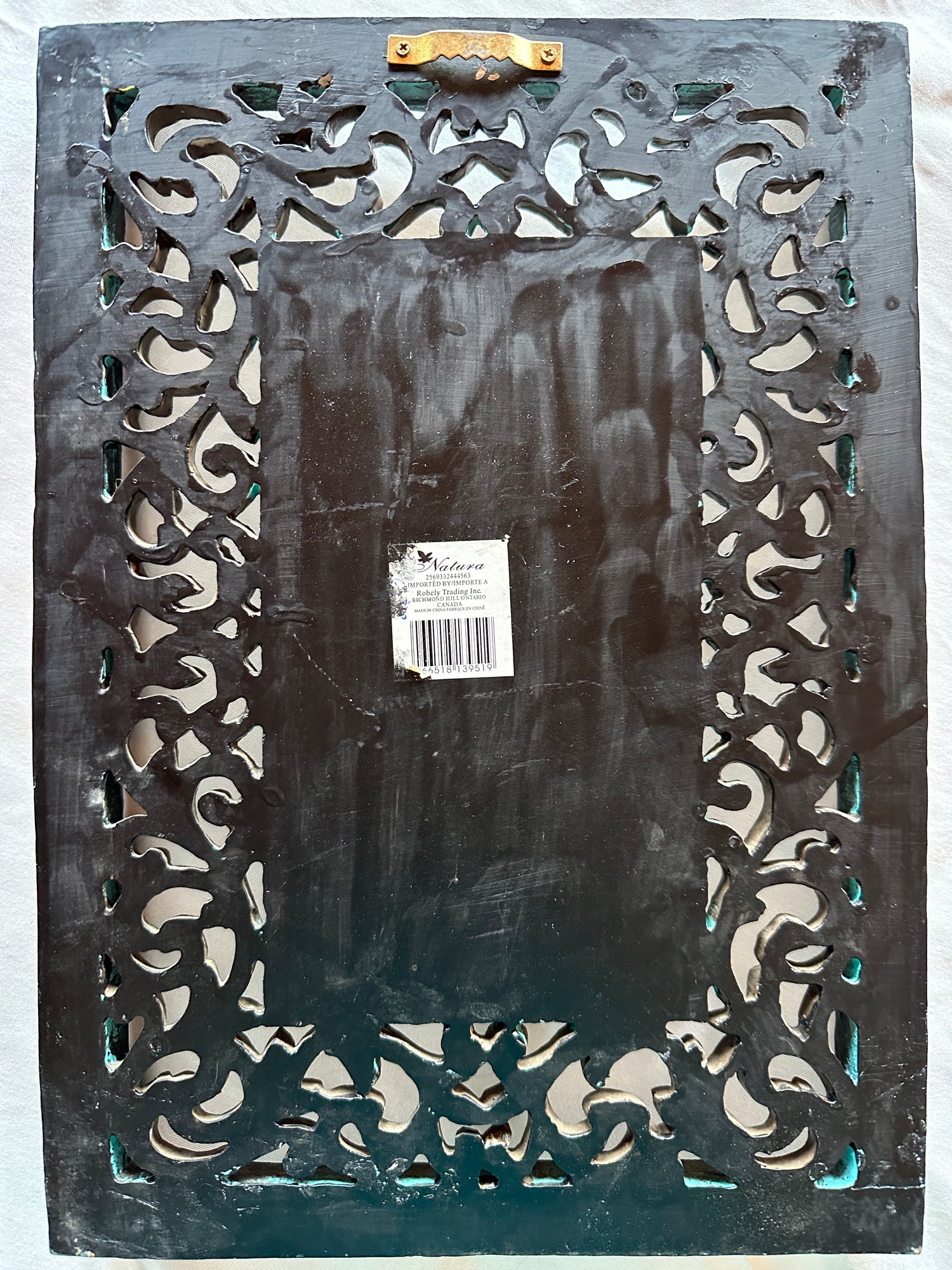 Craft work, Carving, Material: Wood, Unknown Artist, Back view