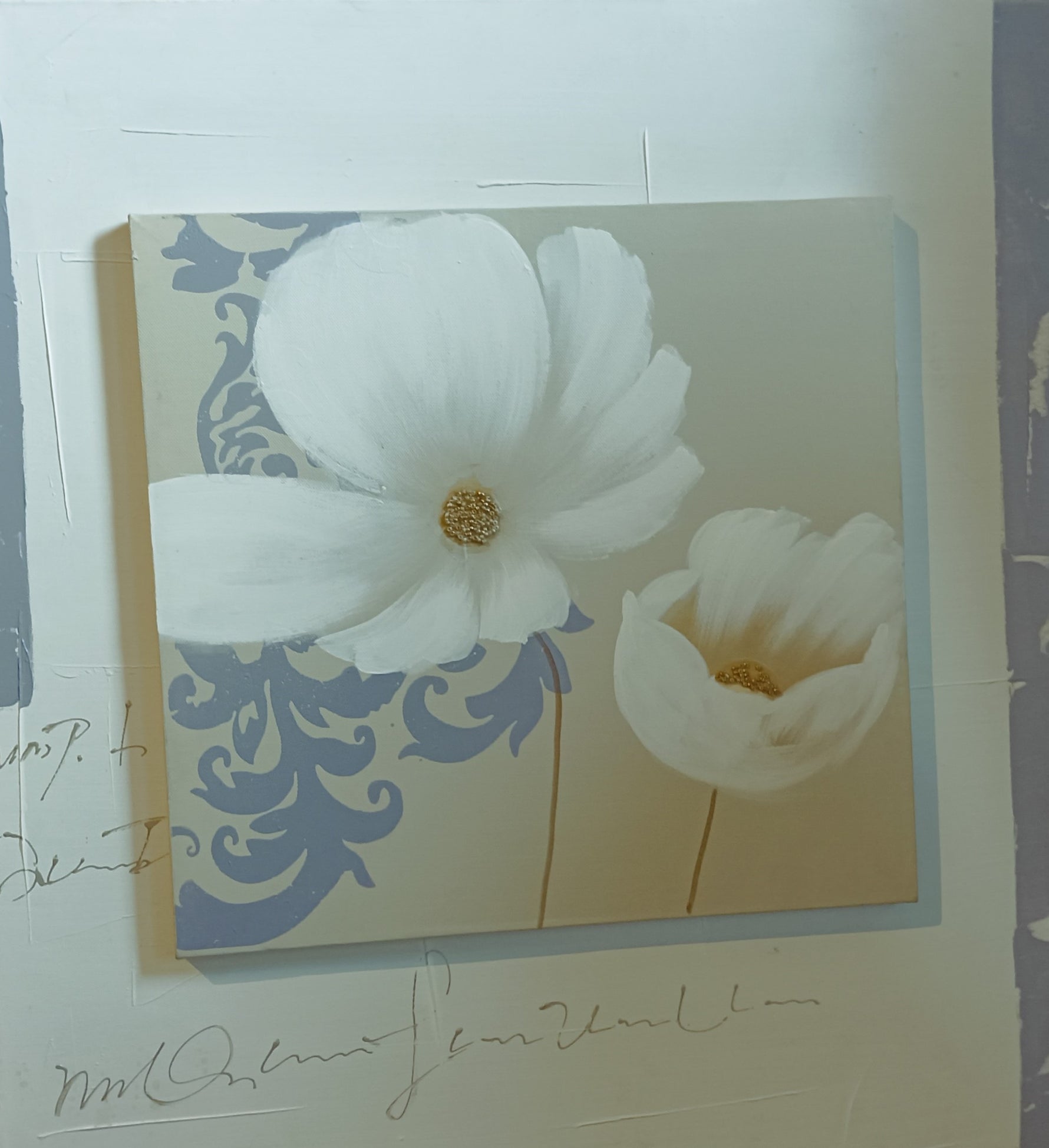 Print, Floral, Unknown Artist, Art view