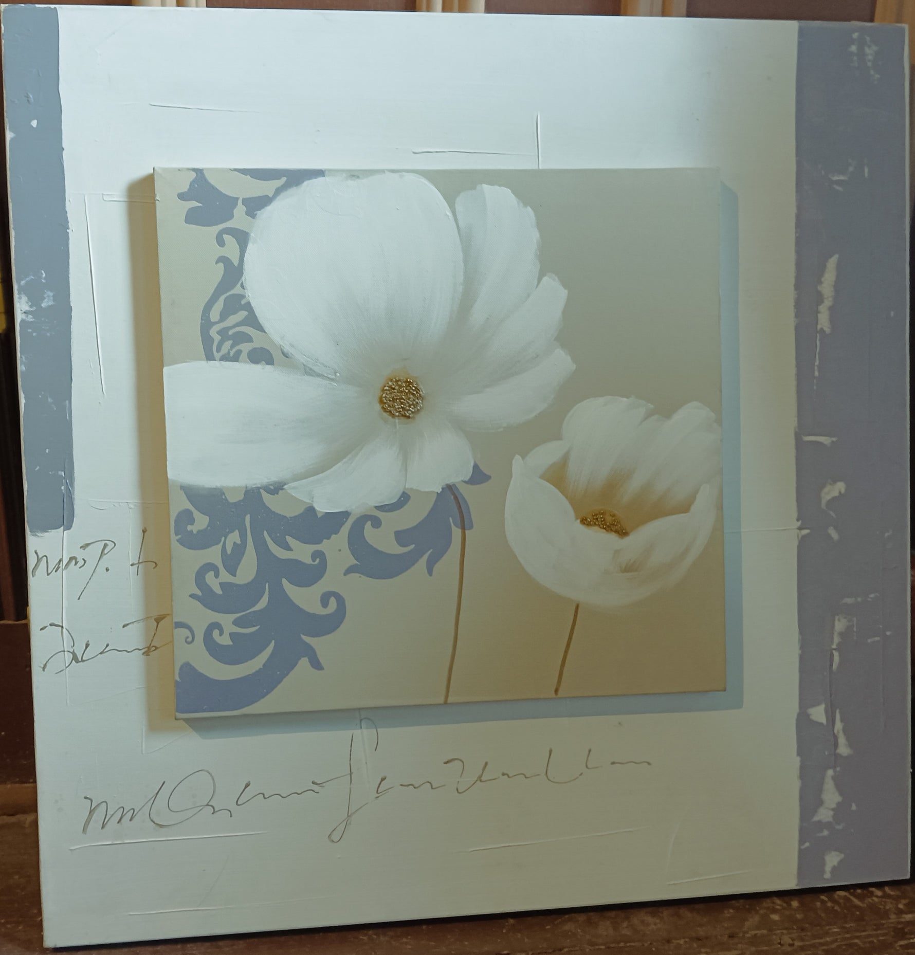 Print, Floral, Unknown Artist, Front view