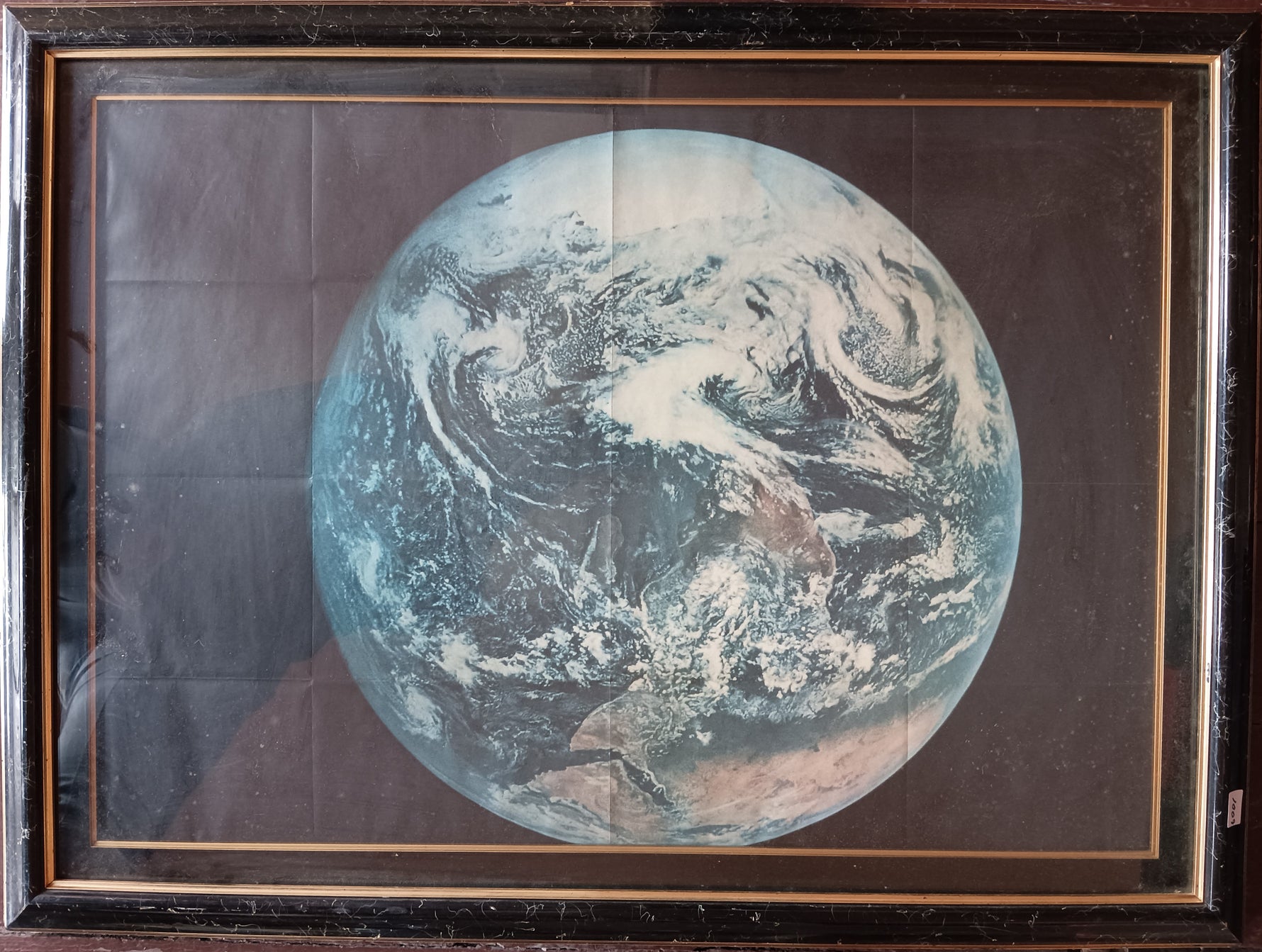 Print, Landscape, Space, Earth, Unknown Artist, Front view
