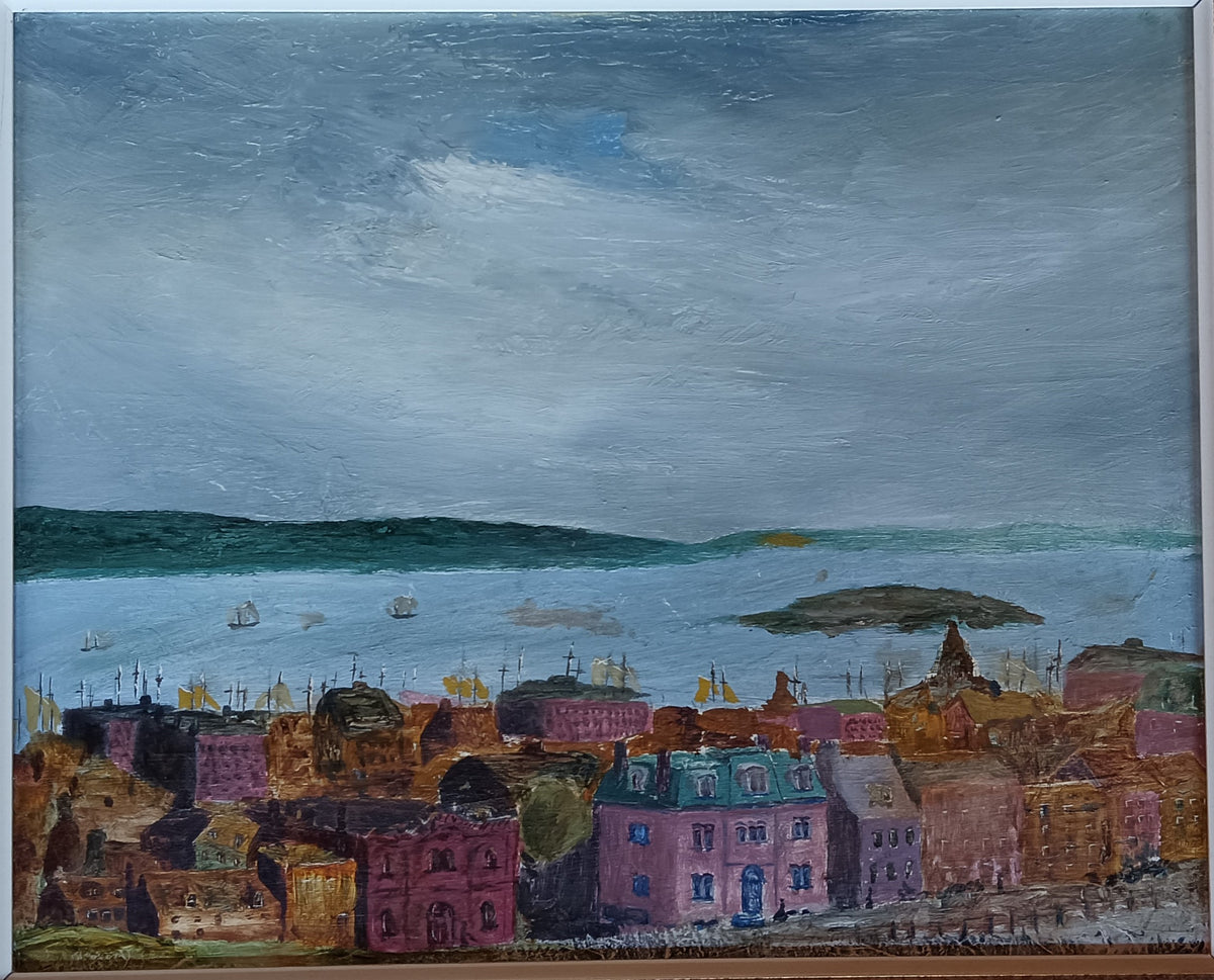 Oil painting, Landscape Unknown Artist, Art view