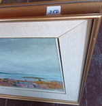 Oil painting, Landscape Unknown Artist, Damage view