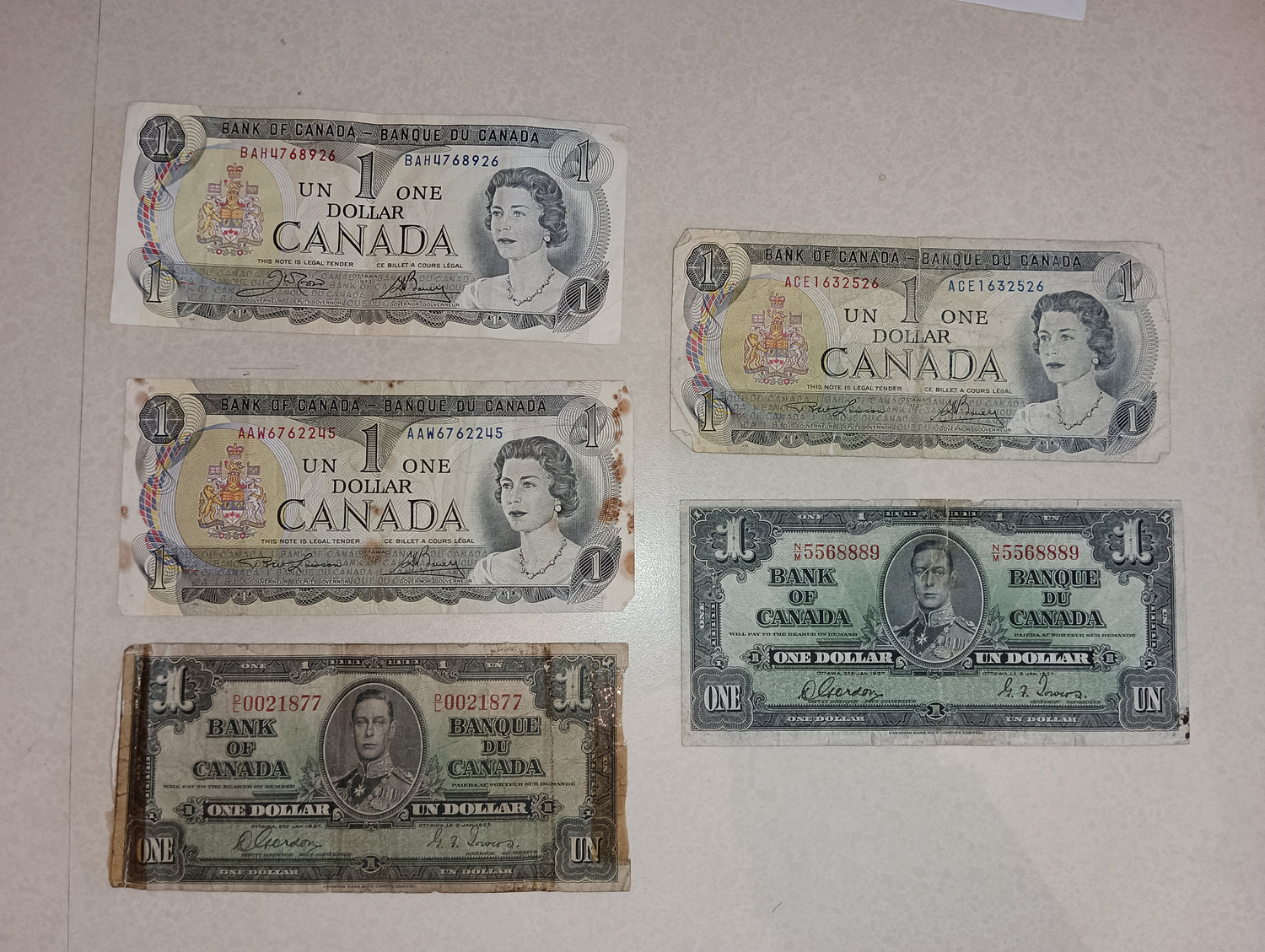 Currency, Banknote, Canada, Front view