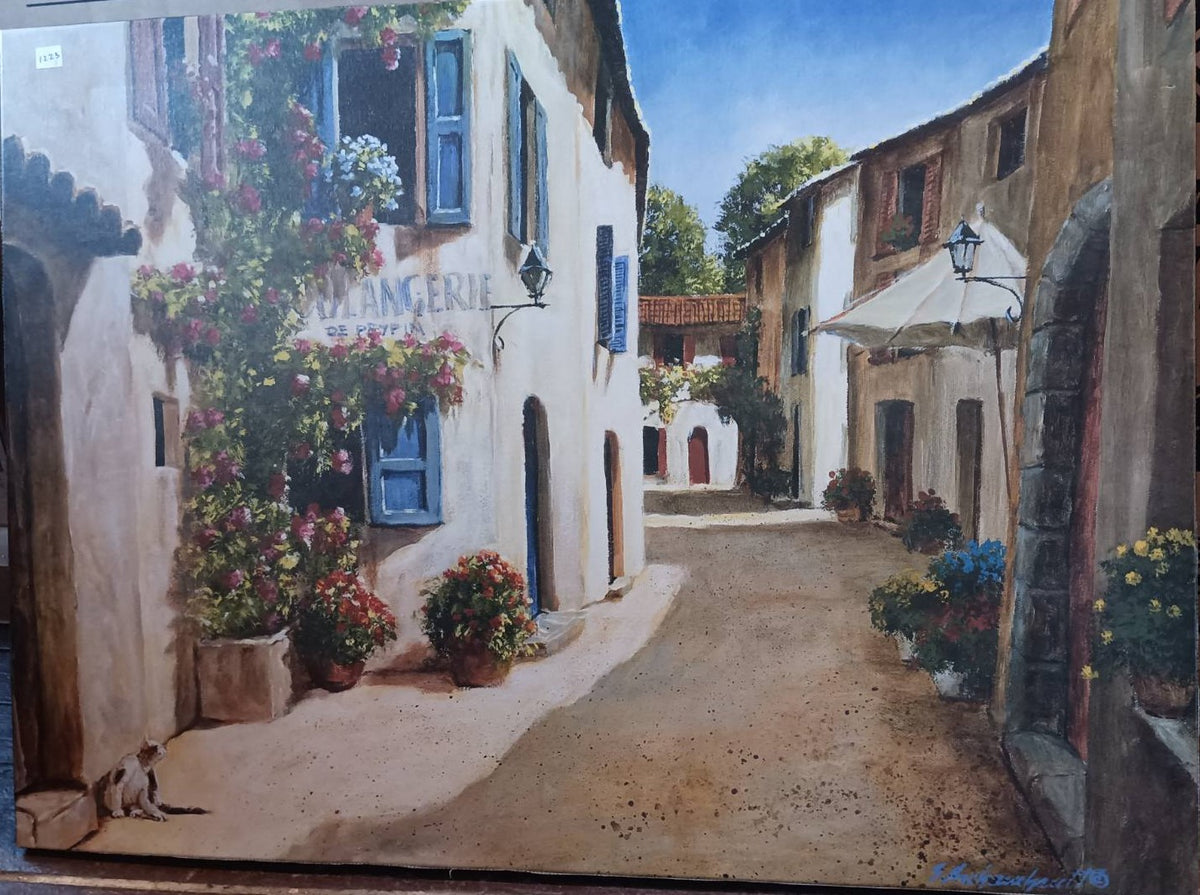 Print, Architecture, Buildings, Cityscape, Unknown Artist, Front view