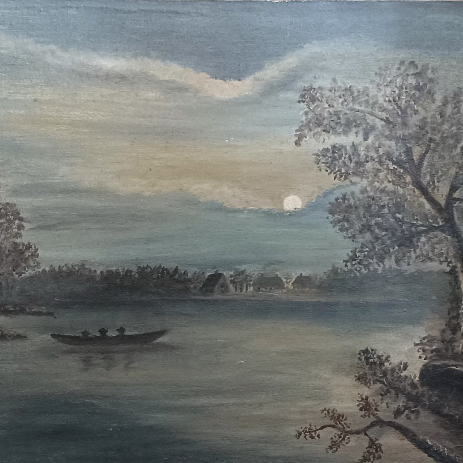 Mixed Media painting, Landscape S. Jones, Cover view