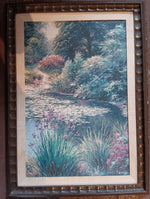 Oil painting, Landscape Henry Peeters, Front view