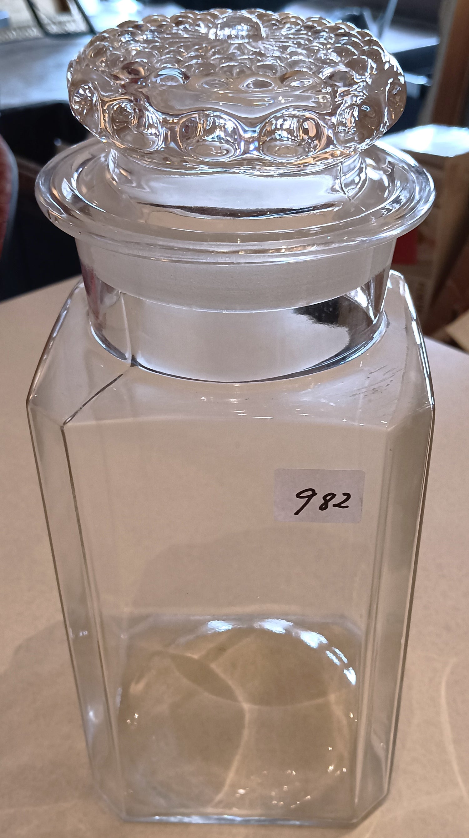 Home, Glassware, Glass jar, Front view
