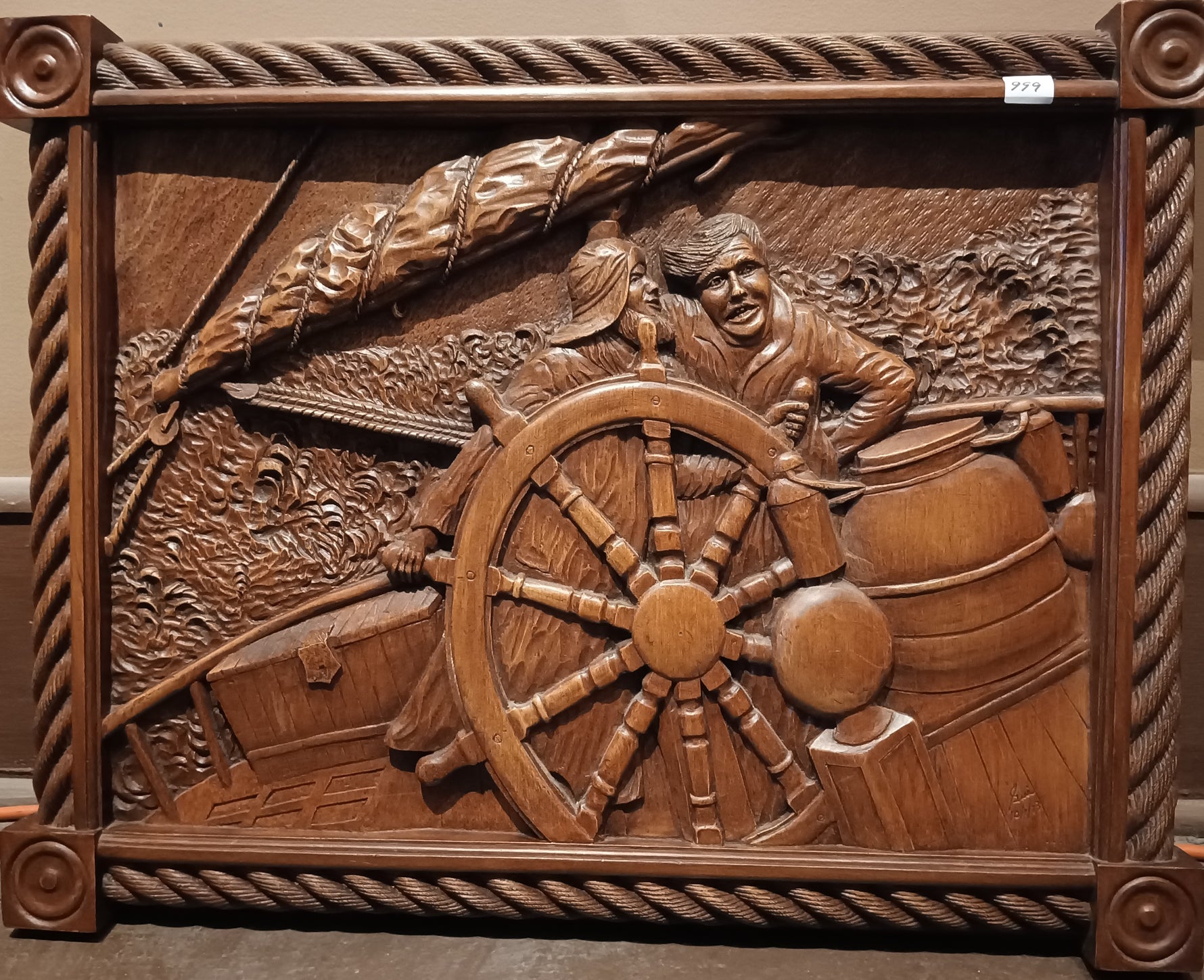 Craft work, Carving, Material: Wood, Unknown Artist, Front view