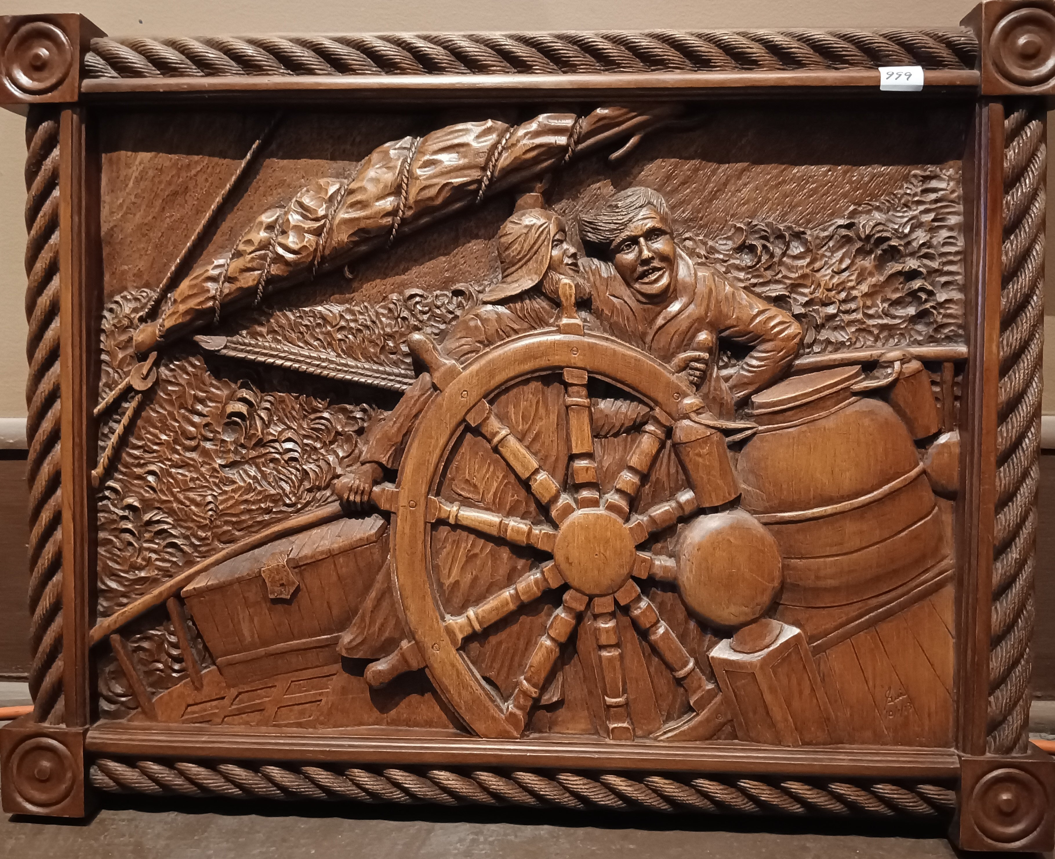 Craft work, Carving, Material: Wood, Unknown Artist, Front view
