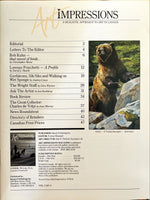 Magazine, Arts, , Art Impressions: A Realistic Approach to Art in Canada, Vol. 3, No. 4, Winter/November 1987, Inside view