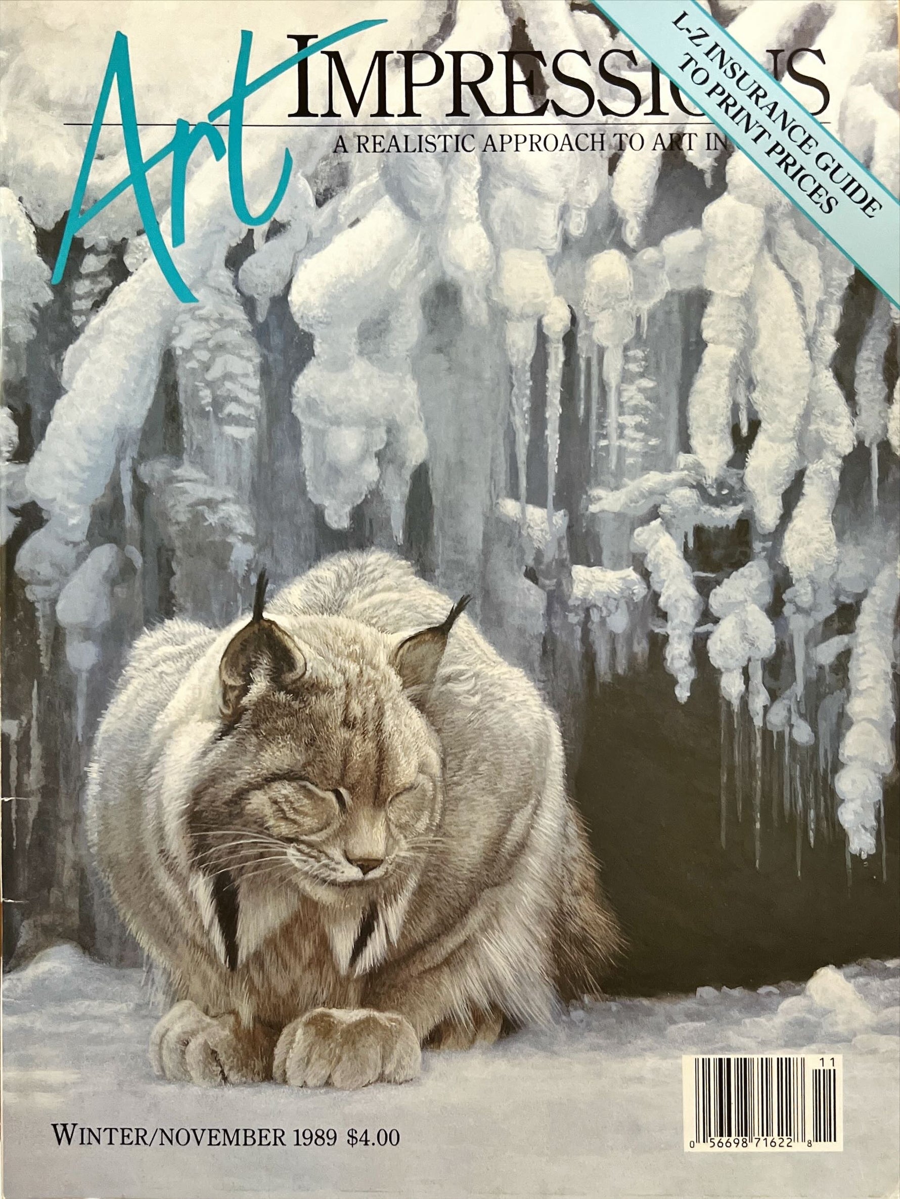 Magazine, Arts, , Art Impressions: A Realistic Approach to Art in Canada, Vol. 5, No. 4, Winter/November 1989, Front view