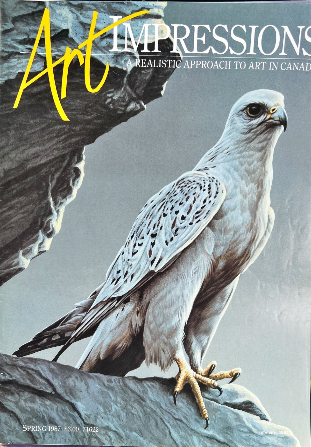 Magazine, Arts, , Art Impressions: A Realistic Approach to Art in Canada, Vol. 3, No. 1, Spring 1987, Front view