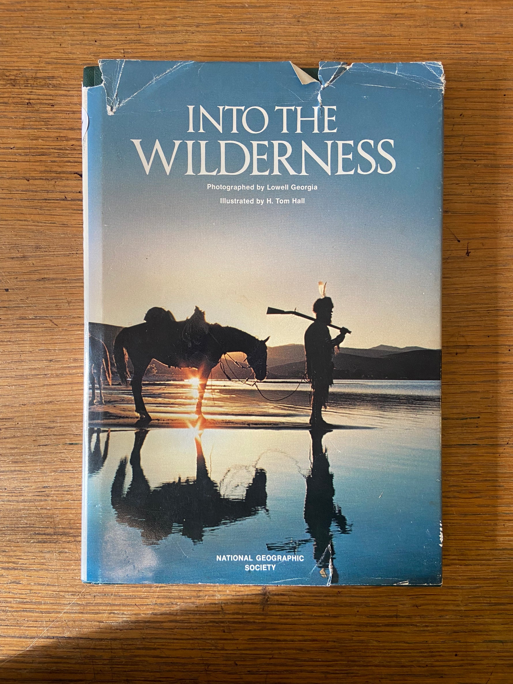 Book, Arts, Artist, Gilbert M. Grosvenor, Into the Wilderness, Front view