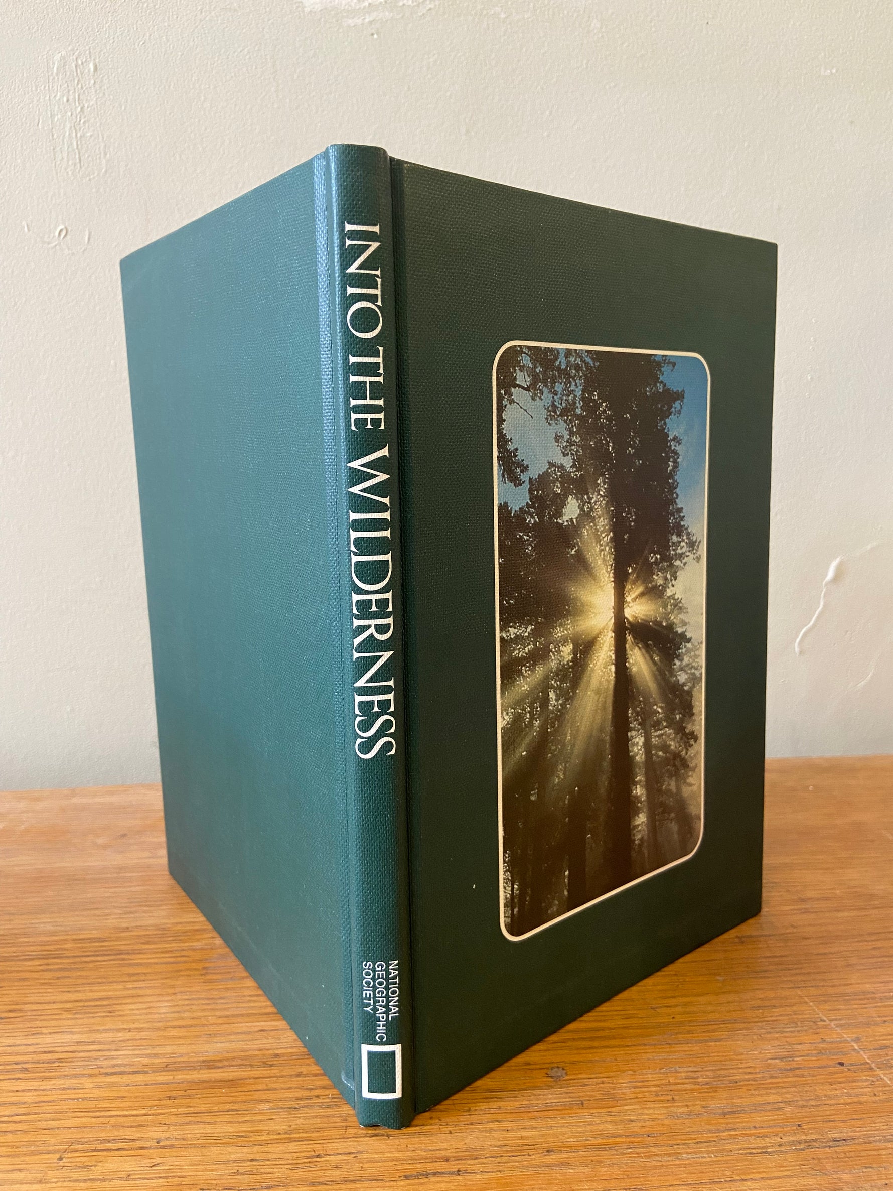 Book, Arts, Artist, Gilbert M. Grosvenor, Into the Wilderness, Spine view