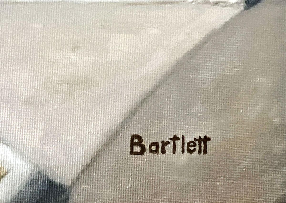 Oil painting, Nautical, Lighthouses Bartlett, Signature view