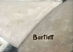 Oil painting, Nautical, Lighthouses Bartlett, Signature view