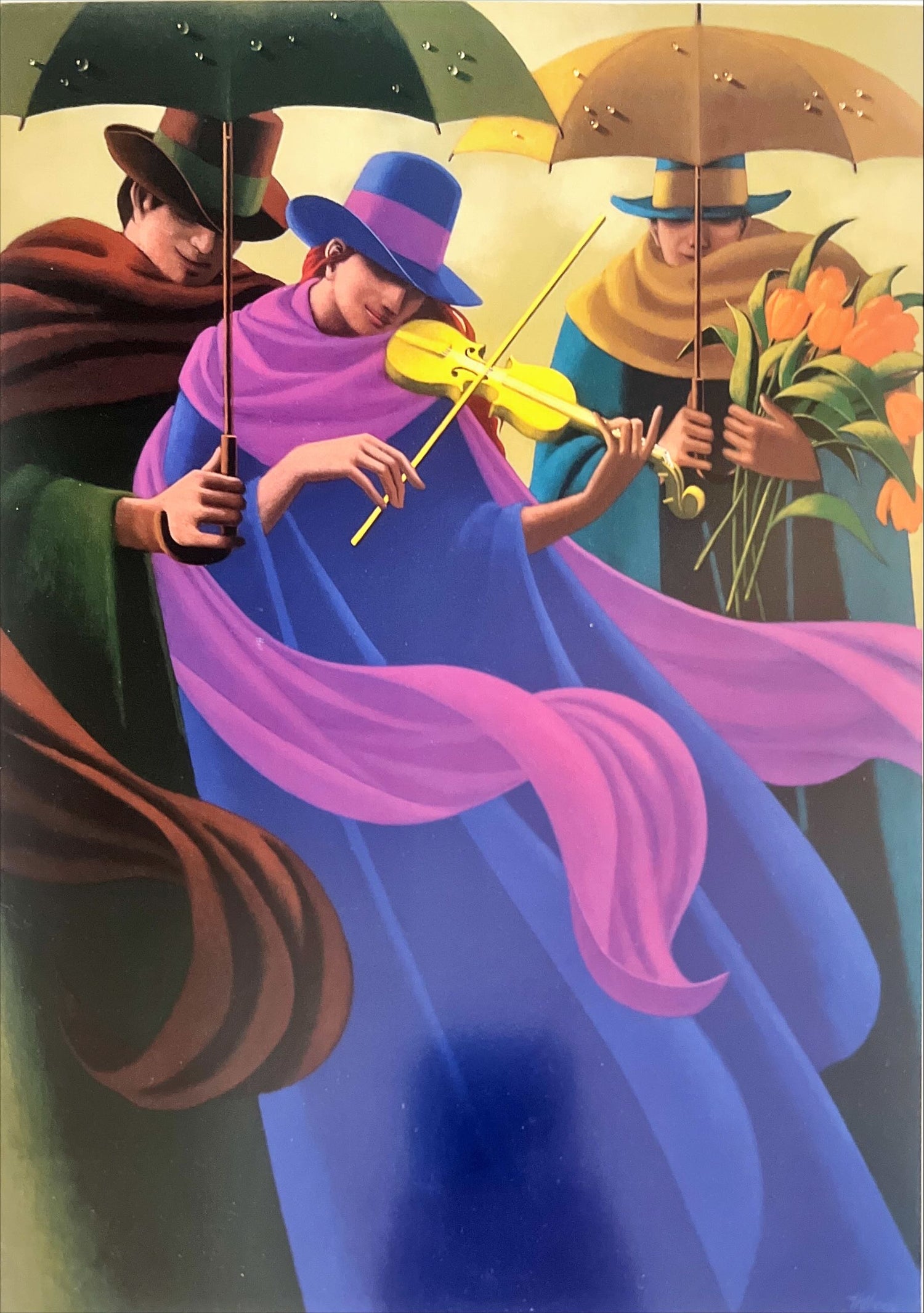 Print, Figures, Claude Theberge, Art view
