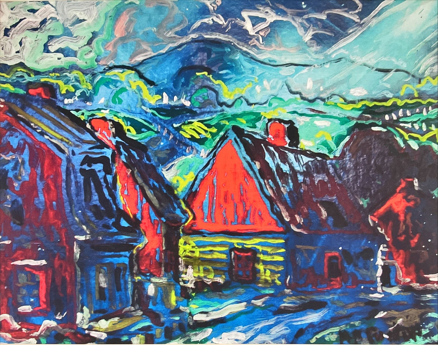 Print, Landscape, M.A. Fortin, Art view