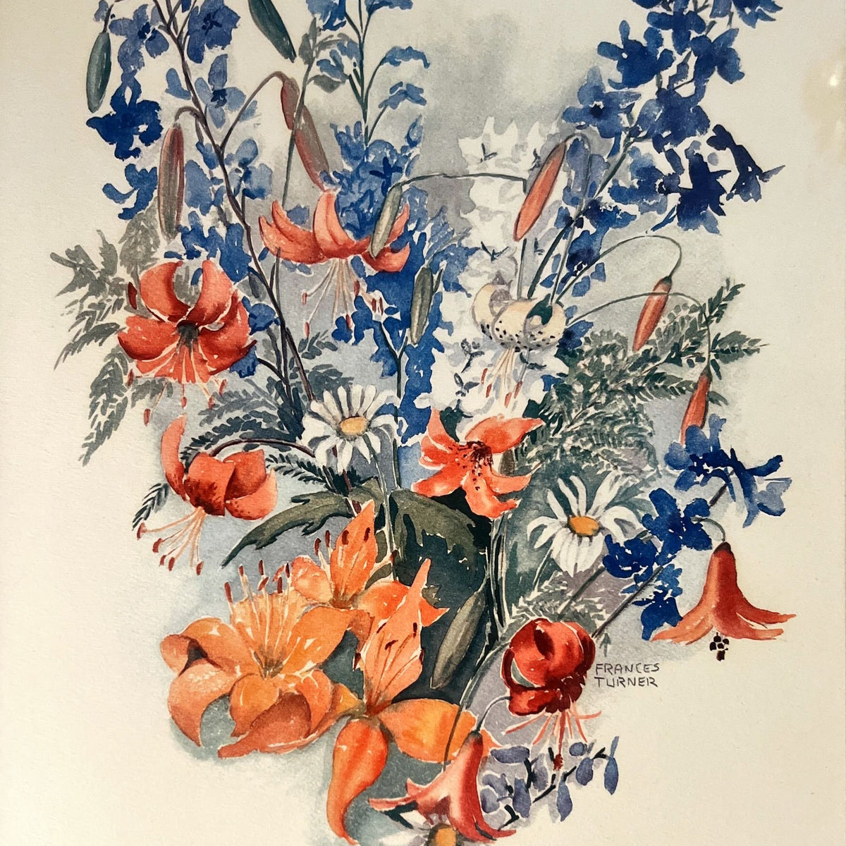print, Floral Frances Turner, Cover view