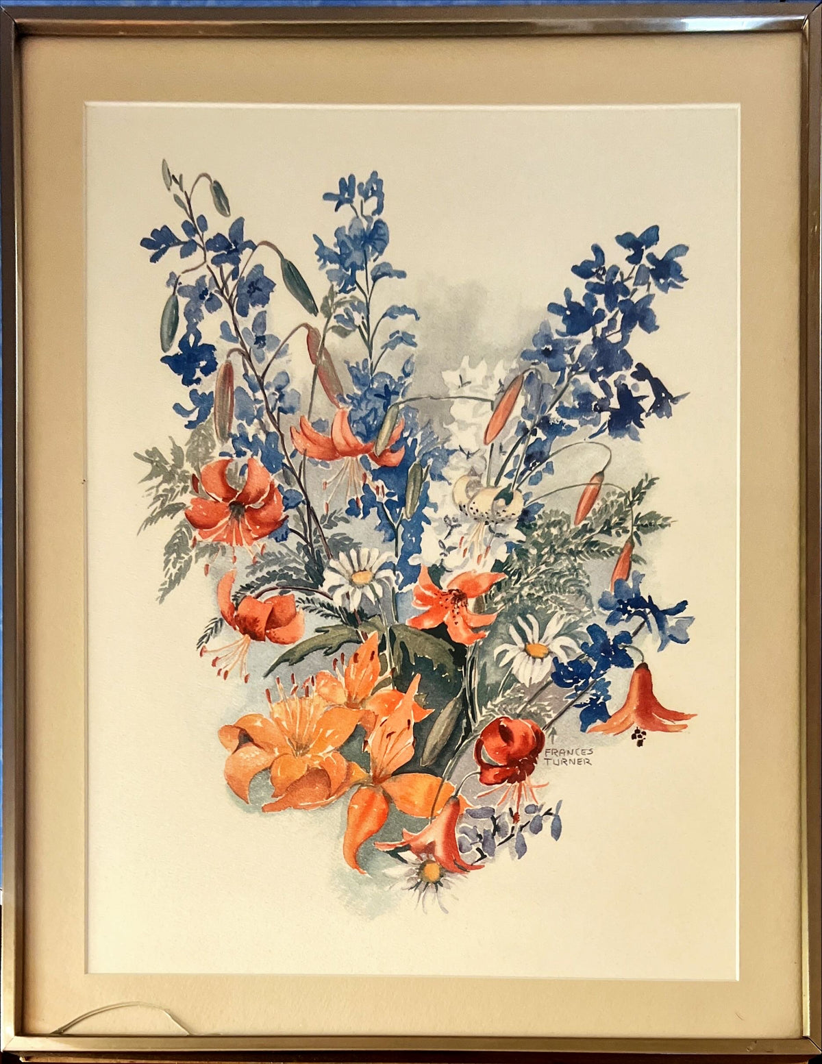 Print, Floral, Frances Turner, Front view