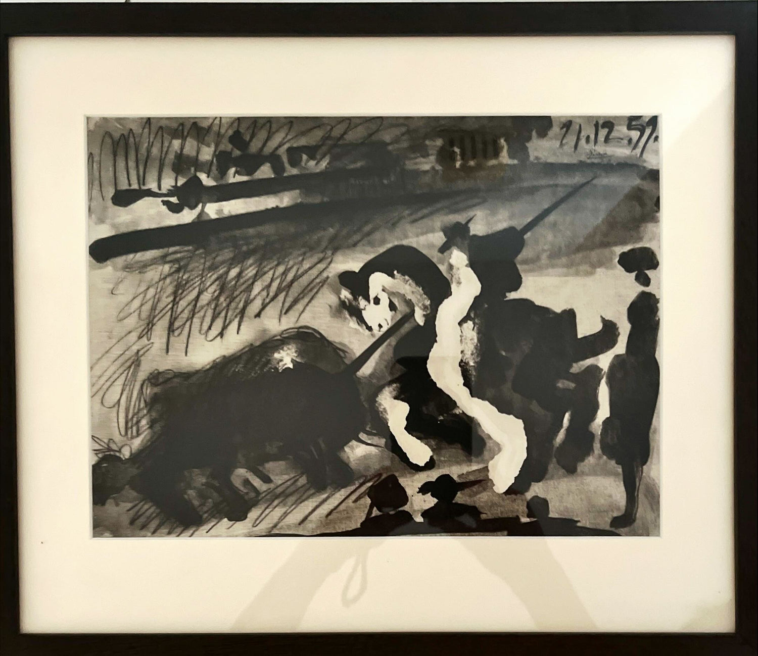 Print, Sport, Pablo Picasso, Front view