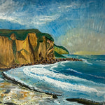 Mixed Media painting, Landscape Unknown Artist, Cover view