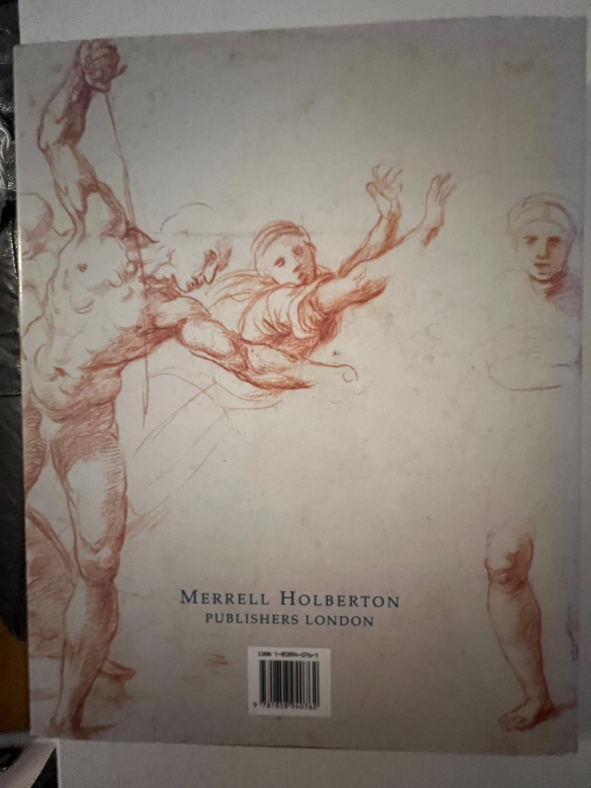 Book, Art History, Renaissance, Italian, Michael Clayton, Raphael and His Circle: Drawings from Windsor Castle, Back view