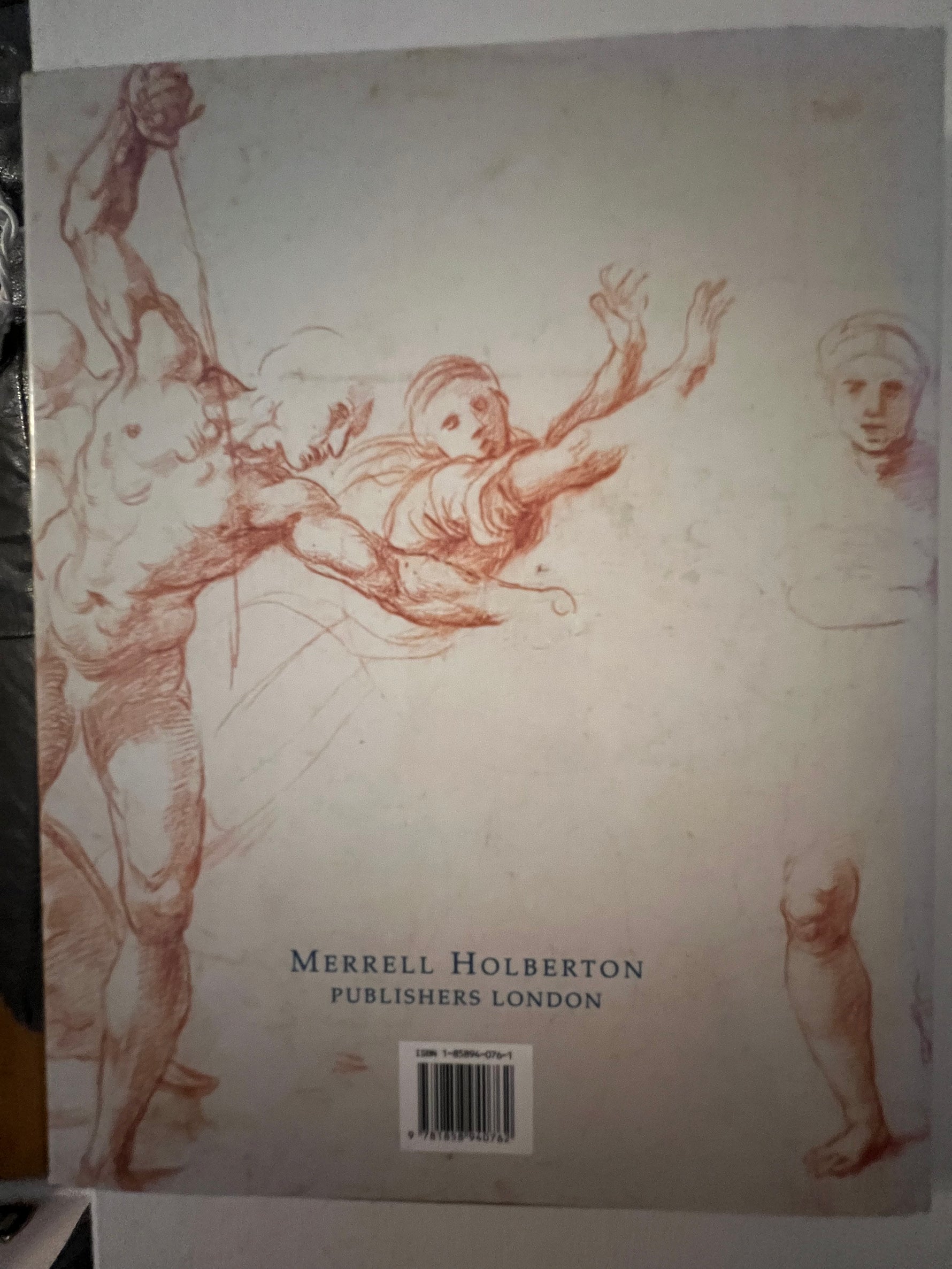 Book, Art History, Renaissance, Italian, Michael Clayton, Raphael and His Circle: Drawings from Windsor Castle, Back view