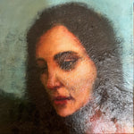 Mixed Media painting, Portrait John Ackerson, Cover view