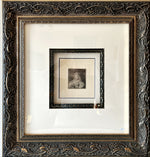 Mixed Media painting, Figures Rembrant, Front view