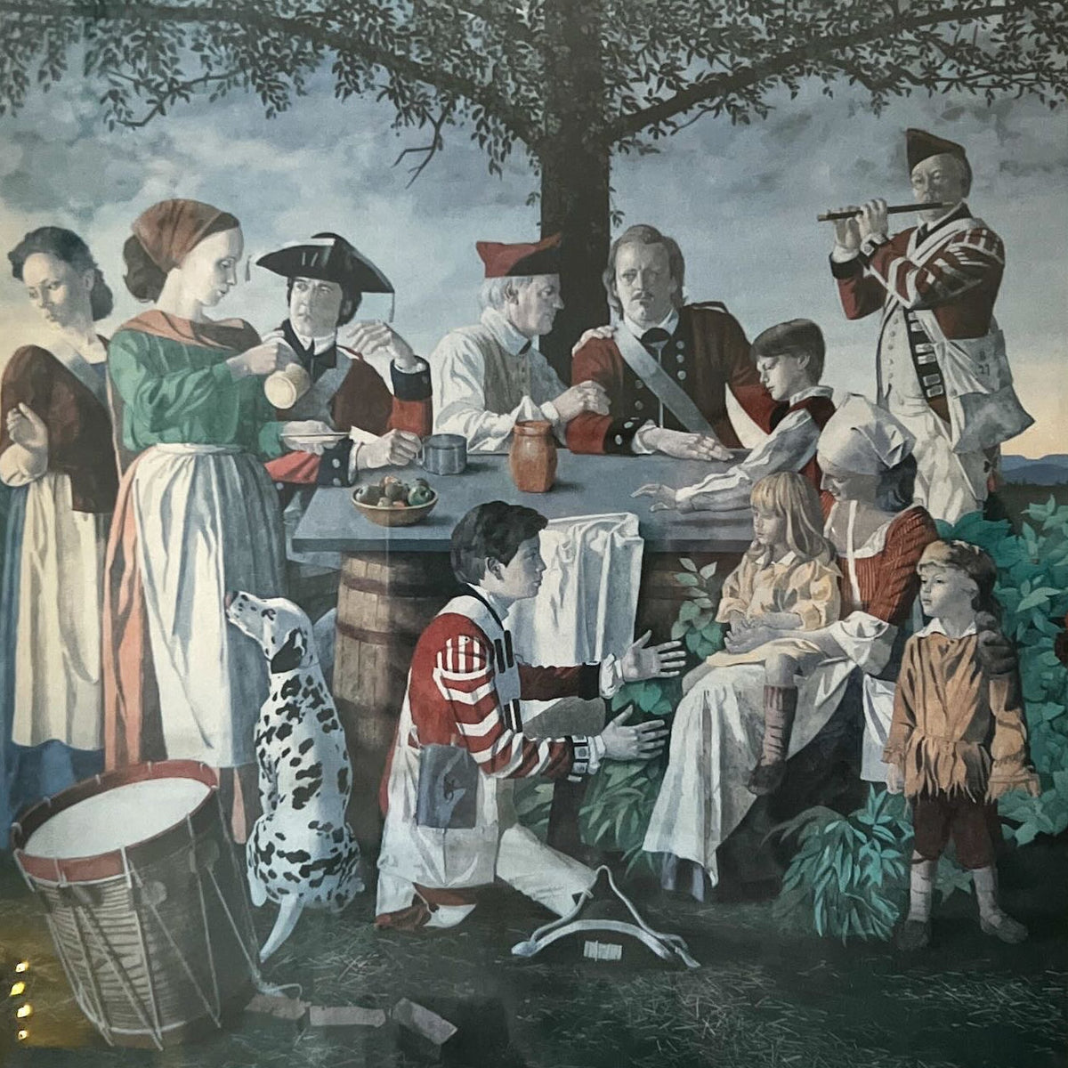 print, Genre Scene Fred Ross, Cover view