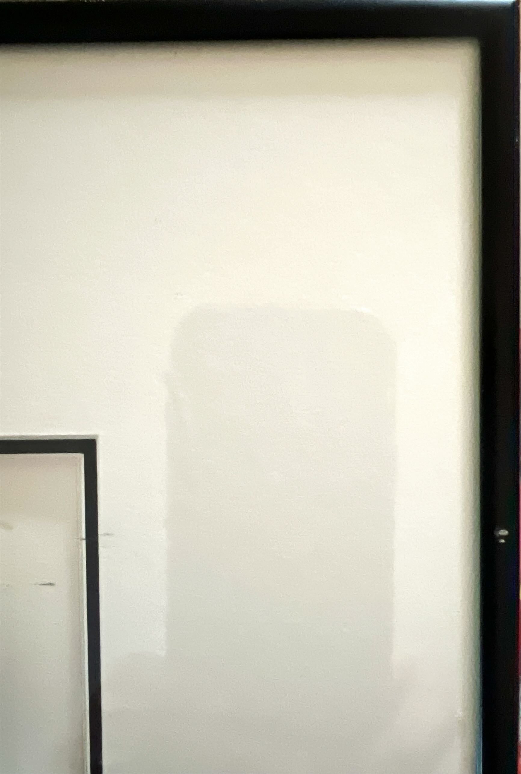 Mixed Media painting, Genre scene Marcel Jacque, Damage view