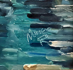 Oil painting, Nautical Norman Richard, Signature view