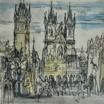 Mixed Media painting, Landscape Jiri (George) Kayser, Cover view
