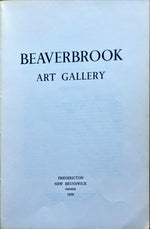 Book, Art History, Beaverbrook Art Gallery, Beaverbrook Art Gallery: Paintings Reference book, Inside view