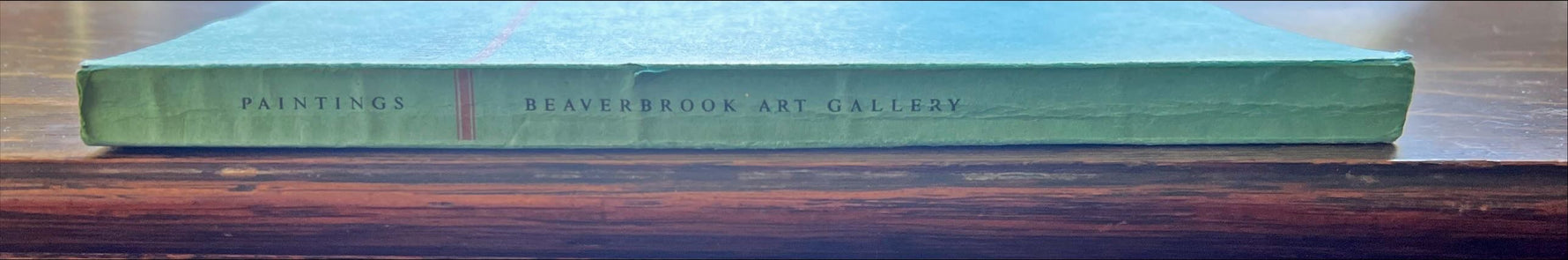 Book, Art History, Beaverbrook Art Gallery, Beaverbrook Art Gallery: Paintings Reference book, Spine view