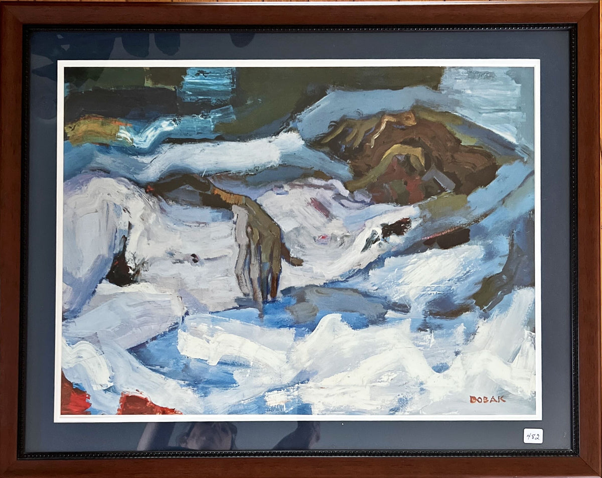 Print, Figures, Bruno Bobak, Front view