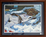 Print, Figures, Bruno Bobak, Front view