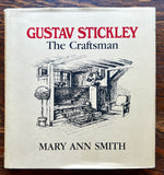 Book, Antique, Collectibles, Mary Ann Smith, Gustav Stickley: The Craftsman, Front view