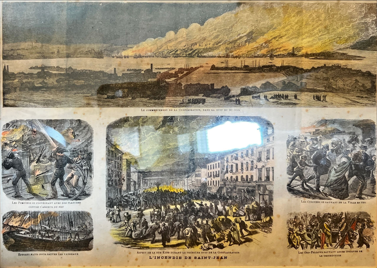 Newspaper, History, News, , L’Incendrie de Saint-Jean, FrontA view