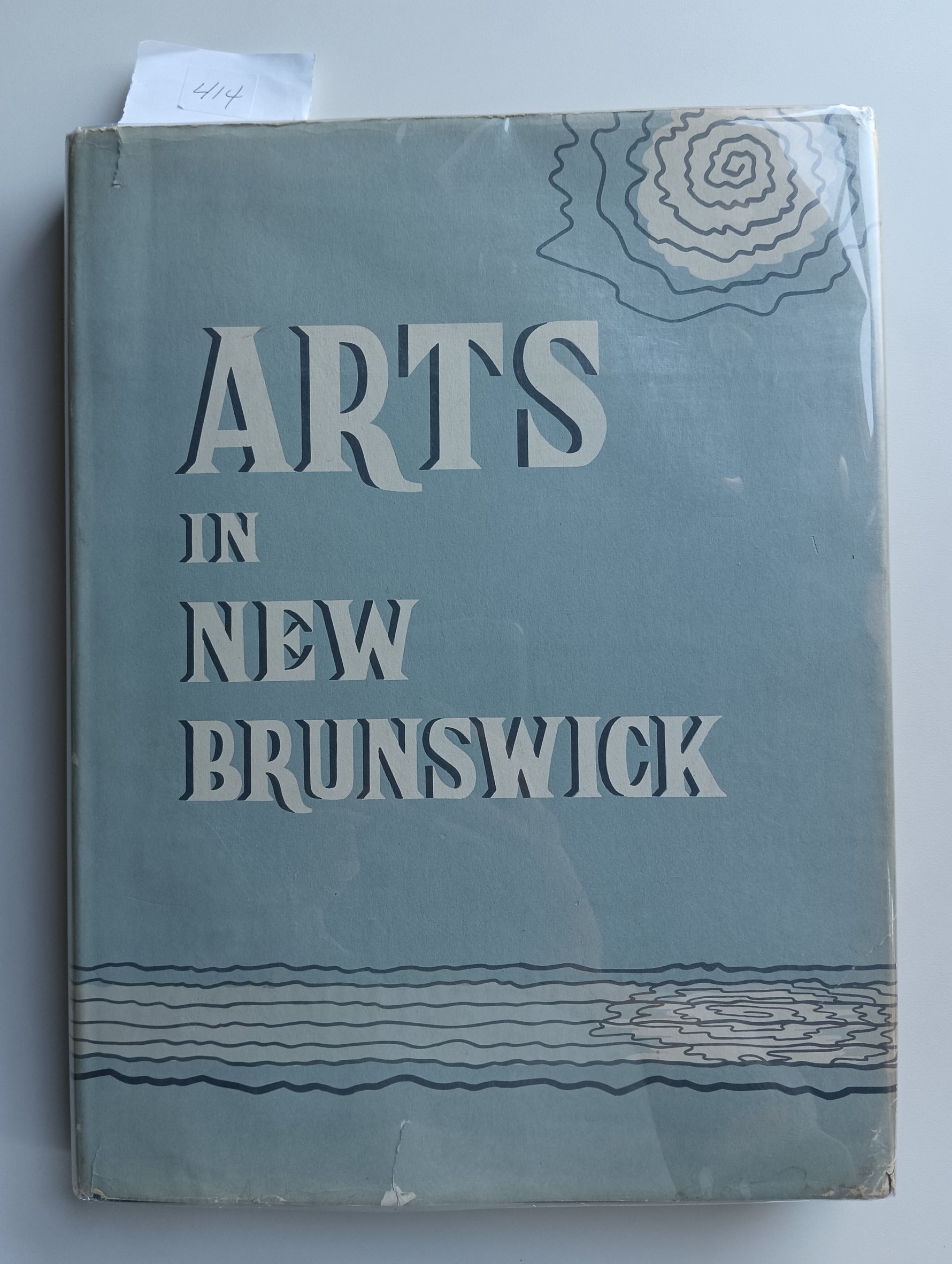 Book, Art History, Brunswick Press, Arts in New Brunswick, Front view