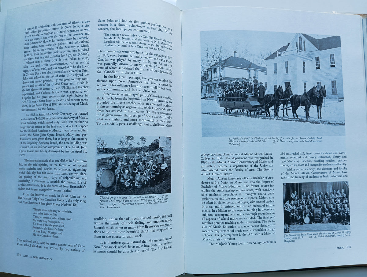 Book, Art History, Brunswick Press, Arts in New Brunswick, Inside1 view